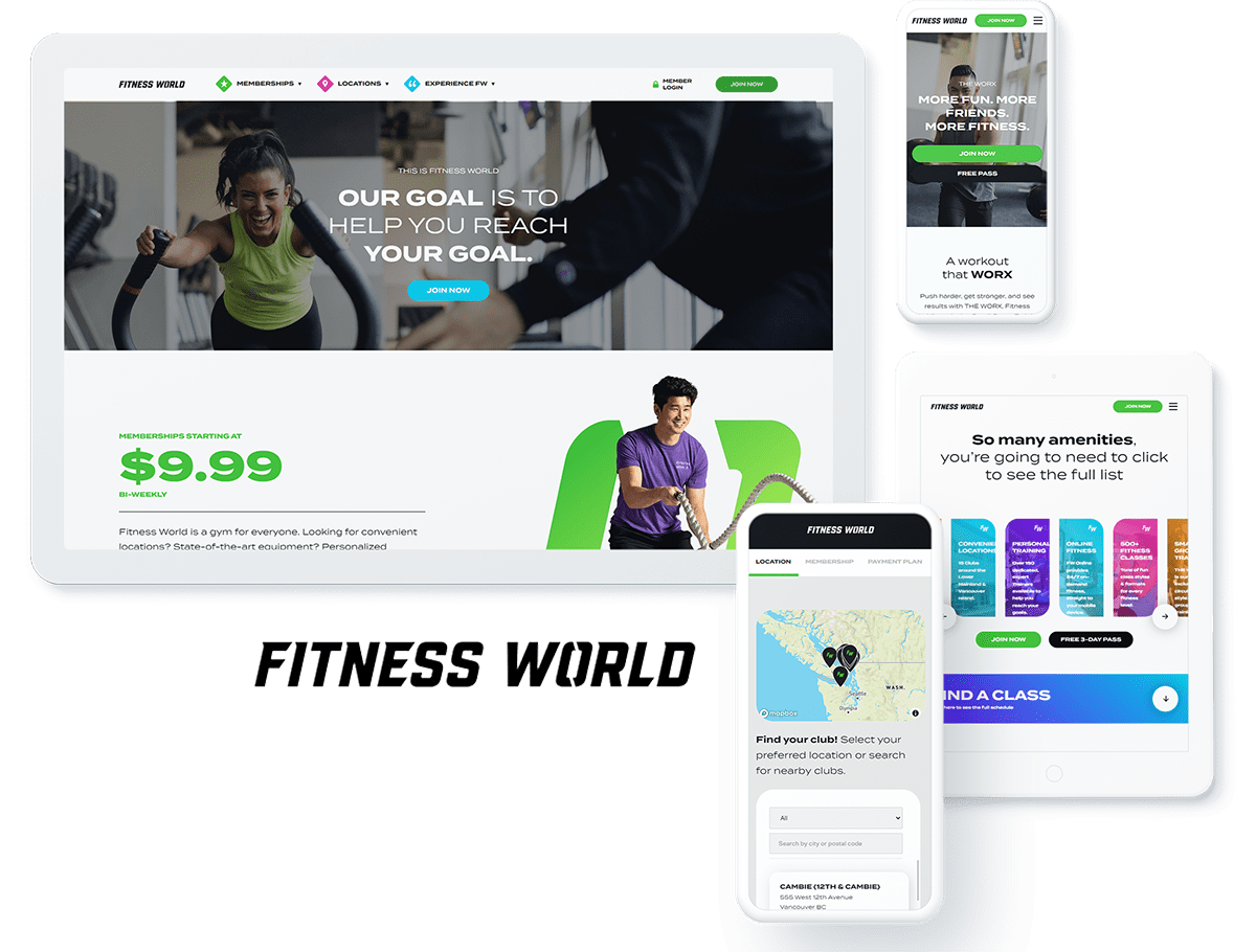 fitness seo project